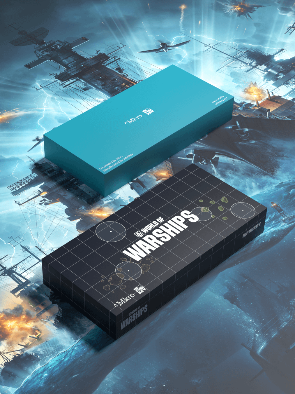 Warships Bundle (Keyset & Deskmat) product image (7)