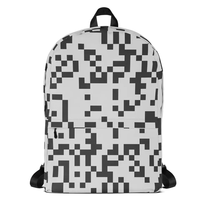 Pixel Fusion All-Over Backpack product image (1)
