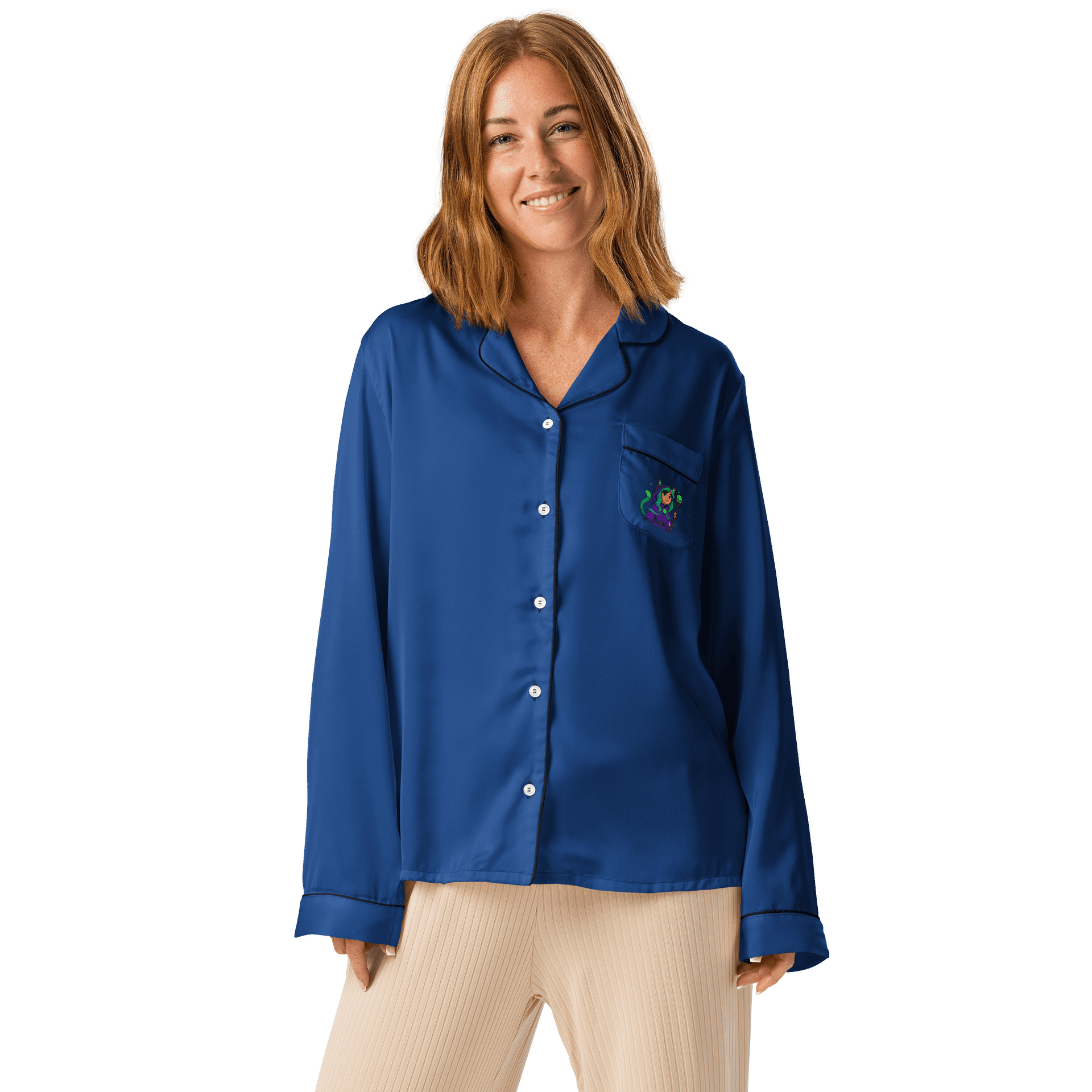 Chic Comfort: Women's Silky Pajama Top product image (1)