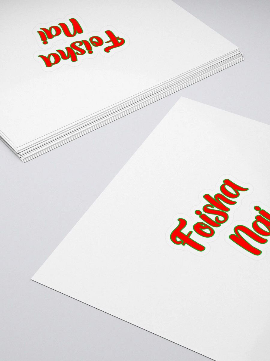 Foisha Nai Kiss Cut Stickers product image (4)