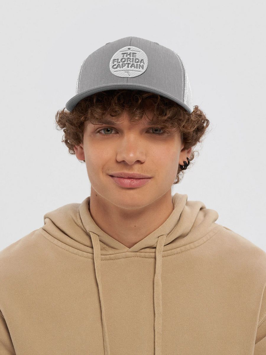 The Florida Captain - Trucker Hat with White Logo product image (9)
