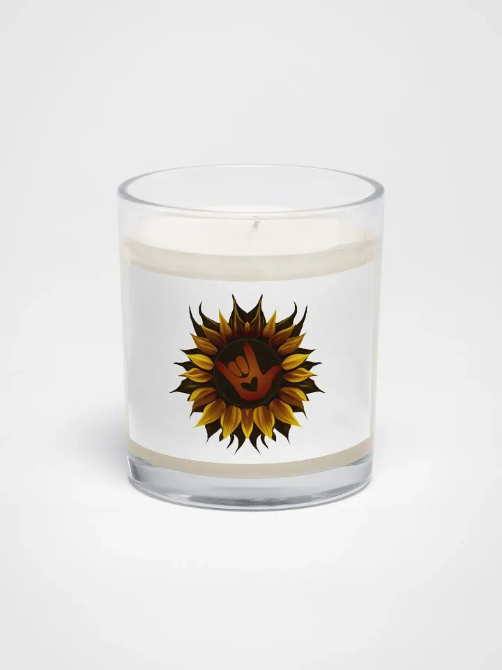 ASL Love Sunflower Soy Candle product image (1)