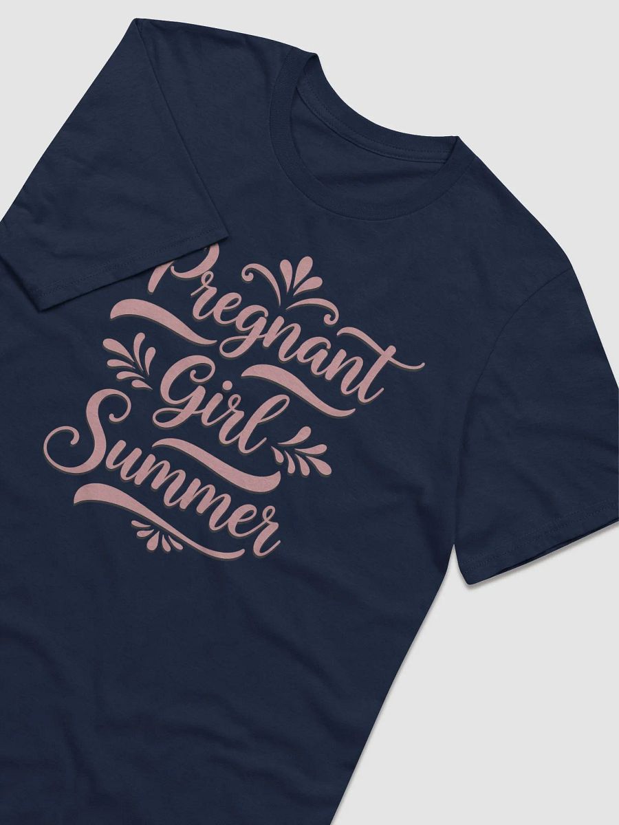 Pregnant Girl Summer - Cute Pregnancy Announcement T-Shirt for Moms-to-Be product image (13)