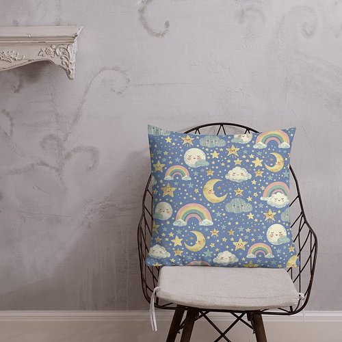 🌙✨ Drift off to dreamland with our Celestial Dreams Baby Throw Pillow! Perfect for nurseries or any cozy corner, this pillow ...