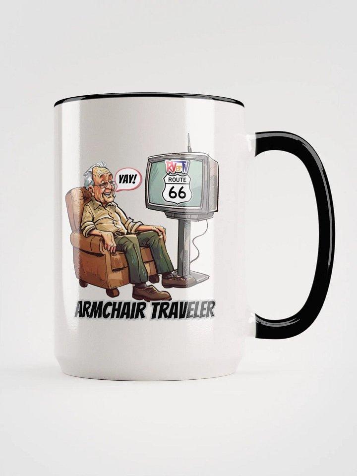 Armchair Traveler Grandpa - Coffee Mug product image (2)