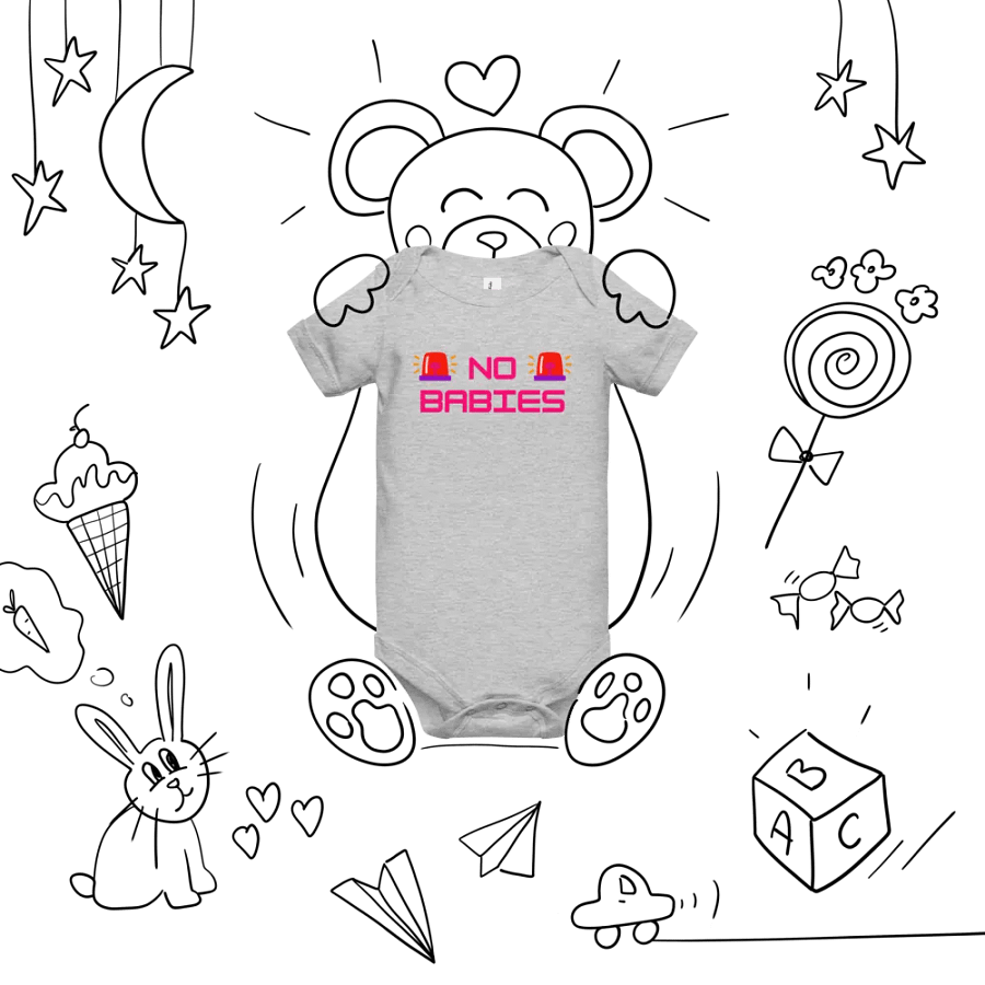 NO BABIES ONESIEEE product image (7)