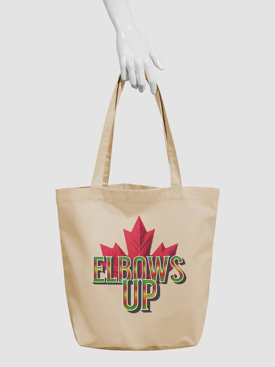 Elbows Up Maple Leaf Gradient Eco Tote product image (3)