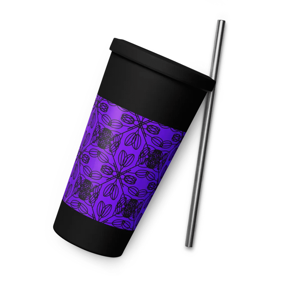 Violet & Lace Insulated Tumbler product image (6)