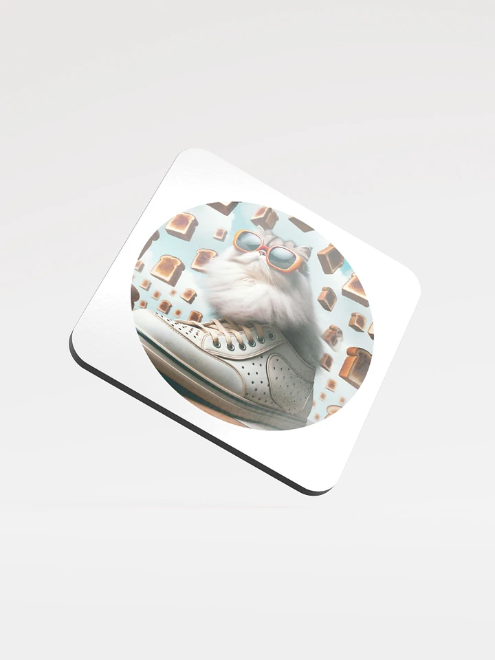 Toast Cat #1 Coaster product image (1)