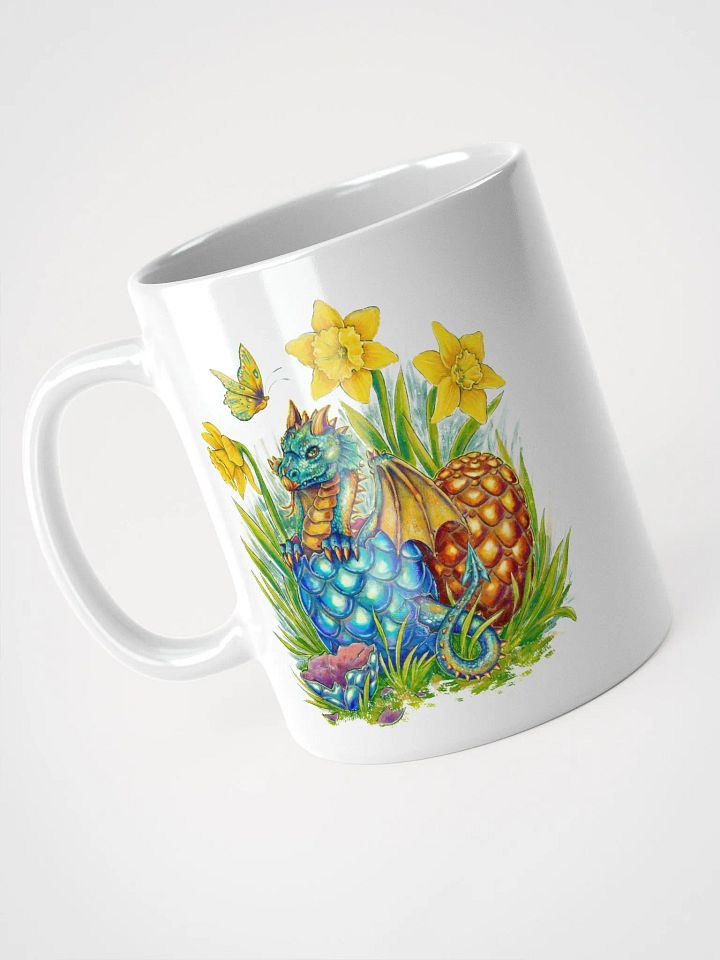 Dragon's Tale White Glossy Mug product image (2)