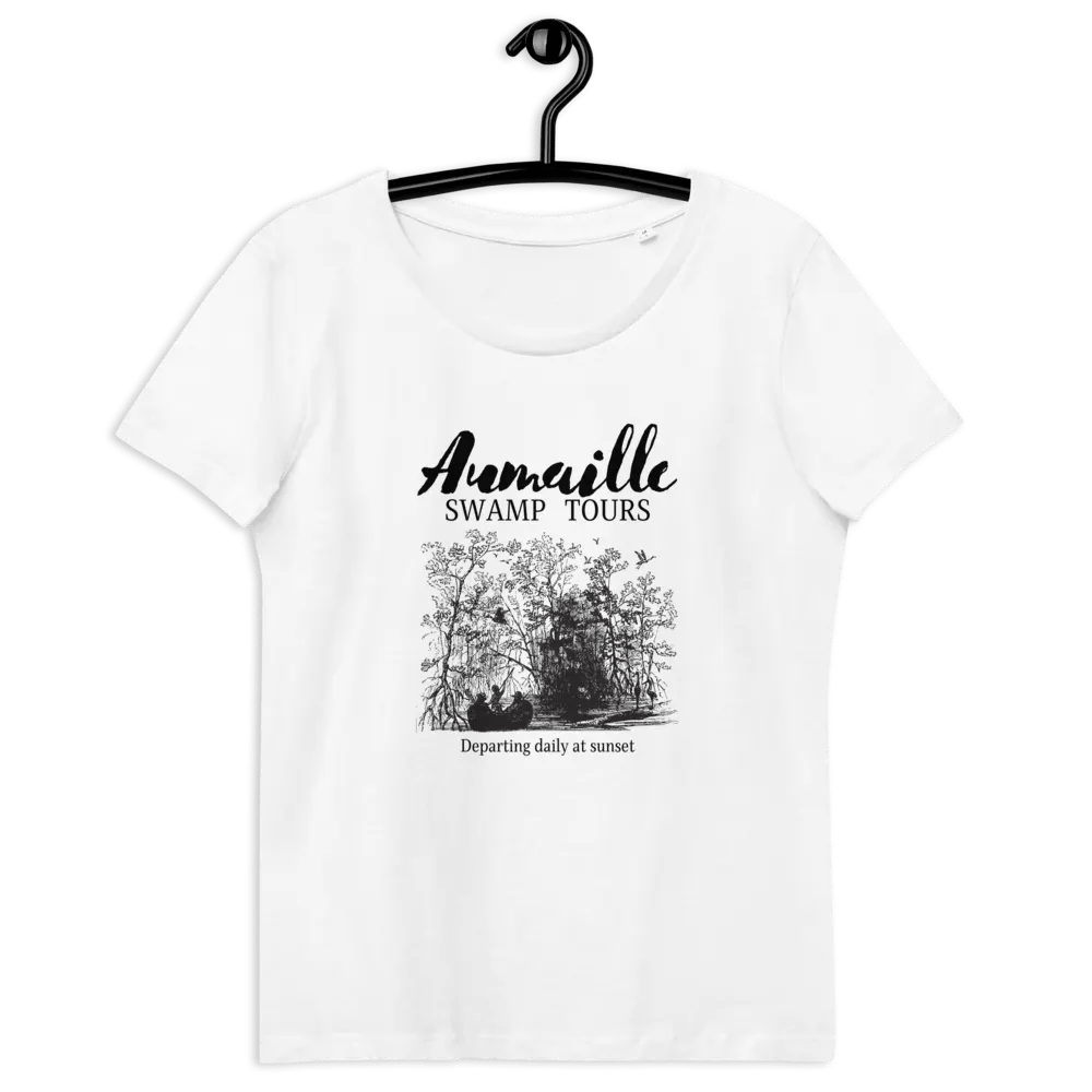 Swamp Tour Organic Cotton Women's Fitted Tee product image (11)