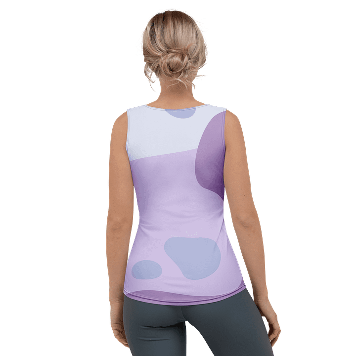 Lucky Panda All-Over Print Women's Tank Top product image (2)