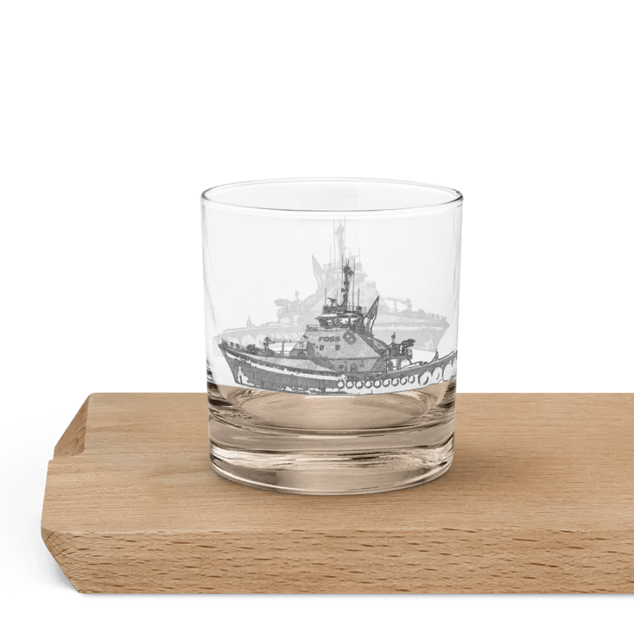 Foss tug Rocks Glass 10.5oz product image (6)