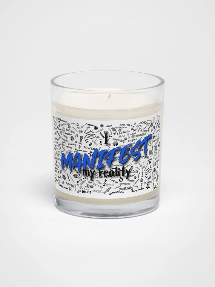 Manifestation Candle, Soy wax, Blue product image (1)