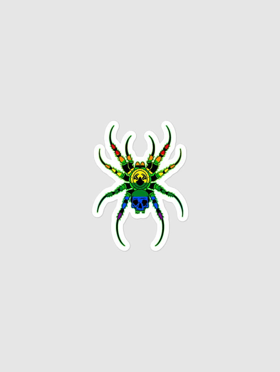 Tarantula Collective Rainbow Spider Sticker product image (1)