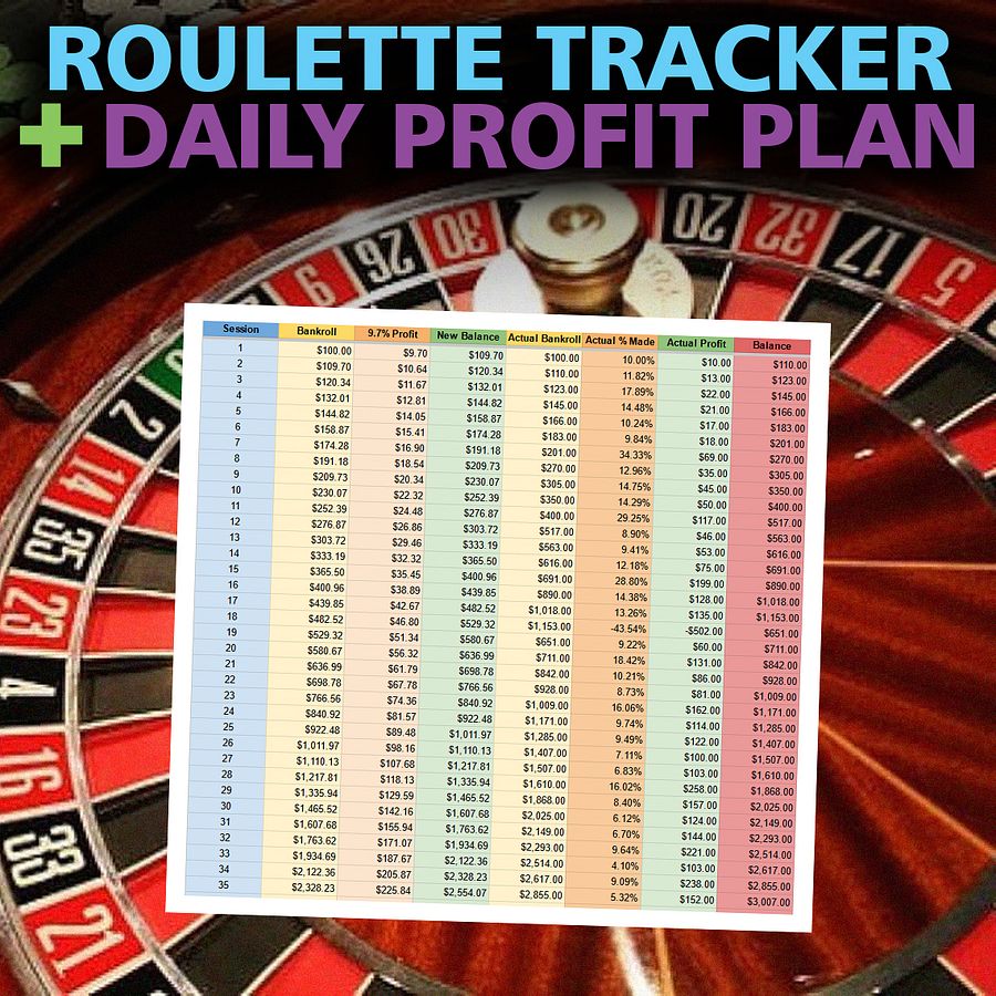 Roulette Tracker + Daily Profit Plan product image (2)