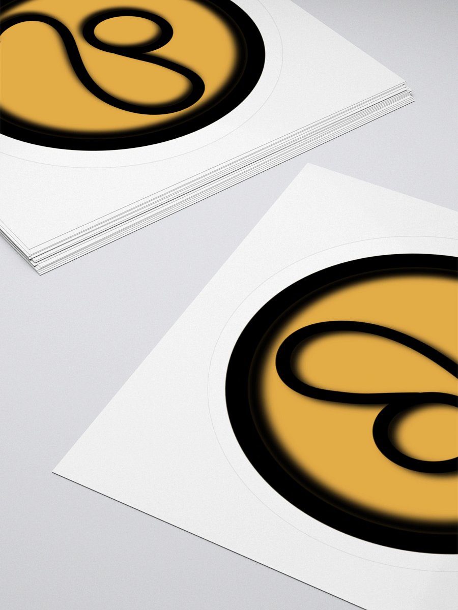 Golden Leo Astrological Sign Sticker product image (11)