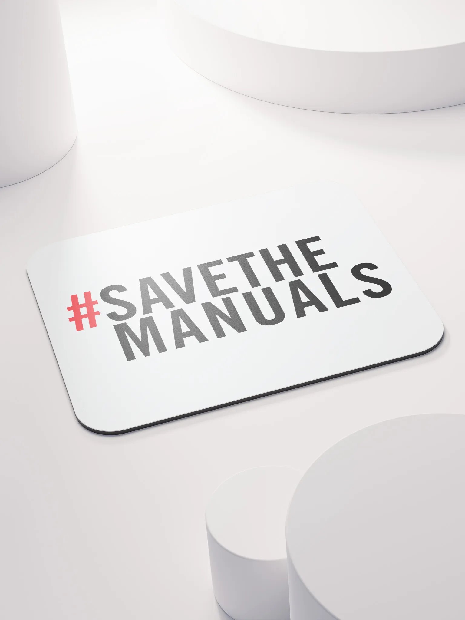 #SAVETHEMANUALS MOUSE PAD product image (4)