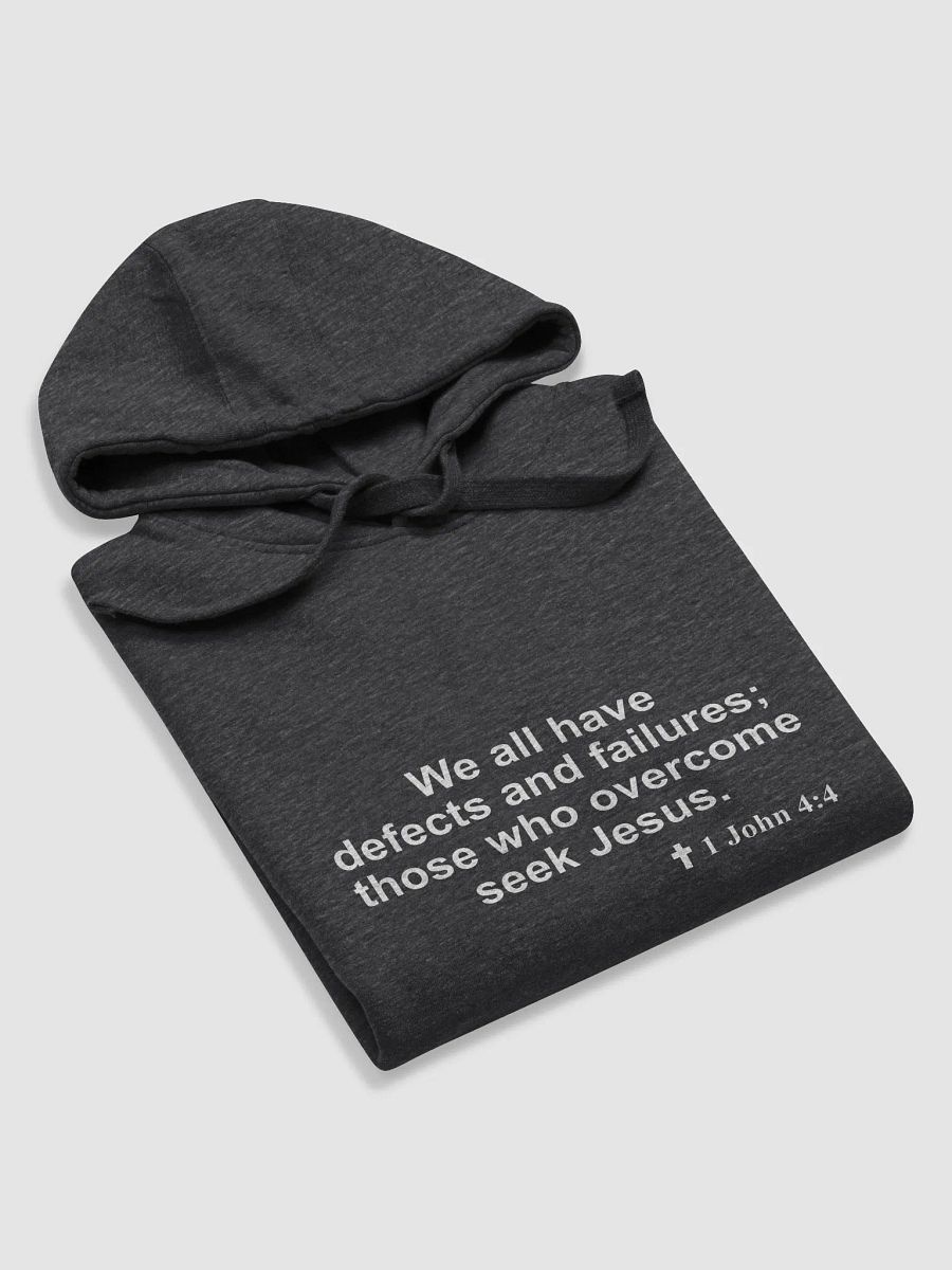 A Christian Sweatshirt to prompt spiritual conversations: What does the Bible say about Failure? product image (31)