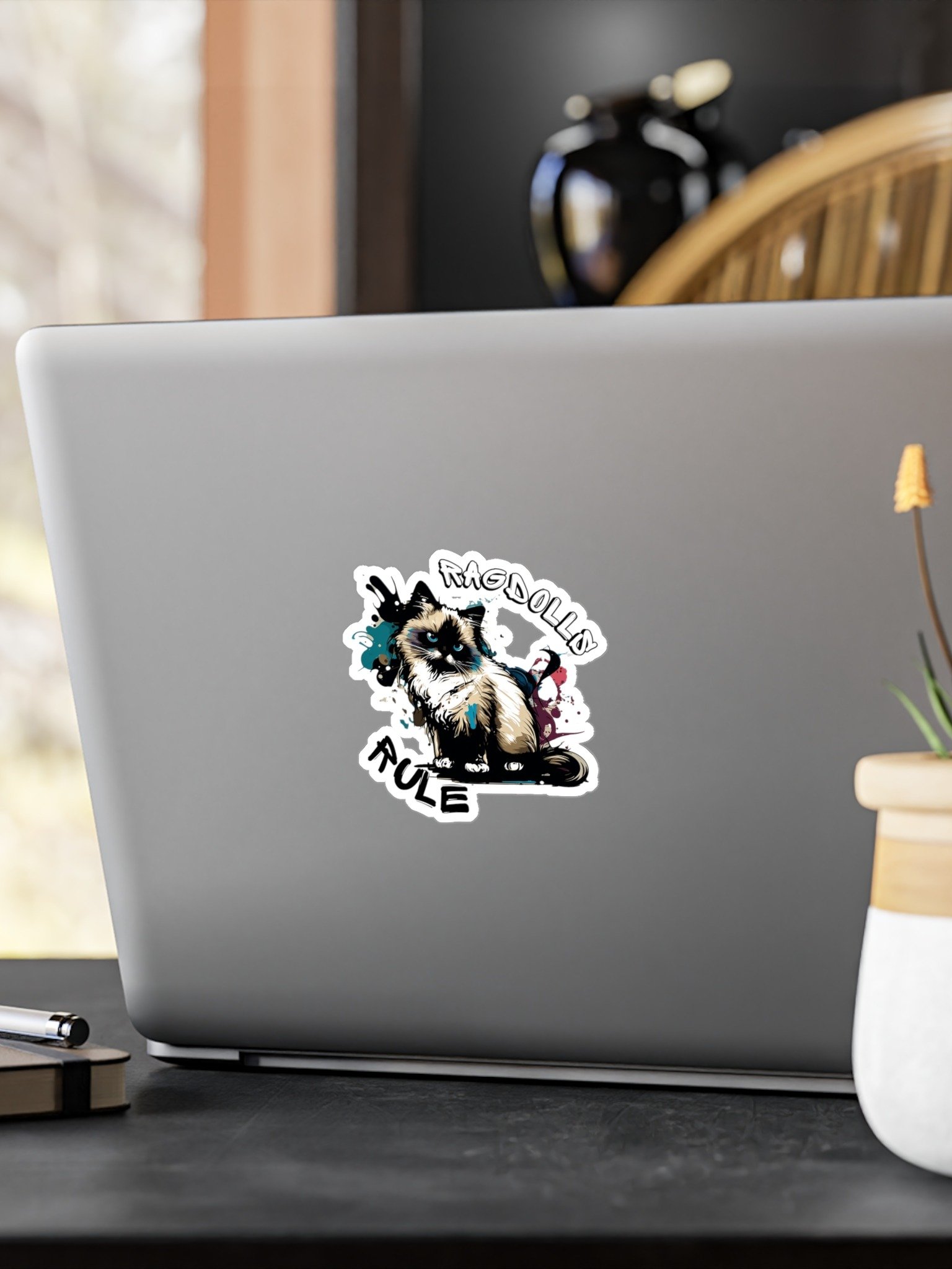 Ragdolls Rule - Graffiti - Kiss-Cut Vinyl Decals product image (1)
