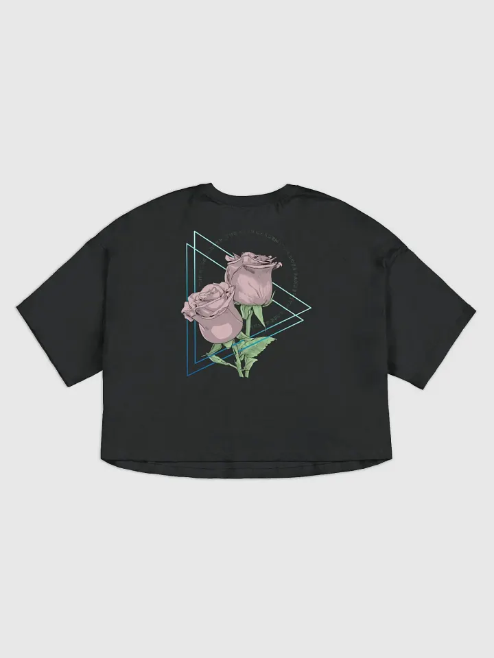 Rose Garden Loose Drop Crop Top product image (3)