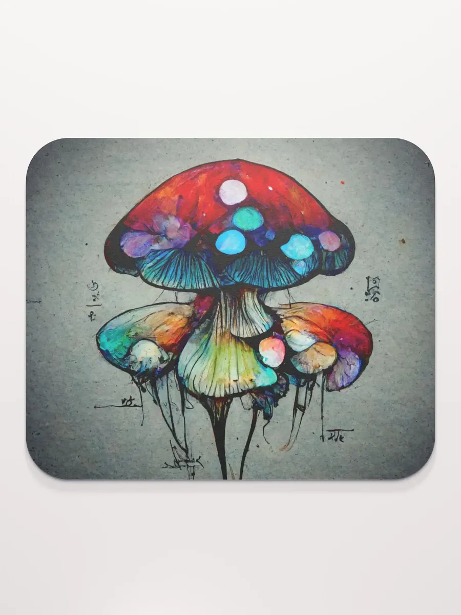 Psychedelic Mushroom Mouse Pad product image (2)