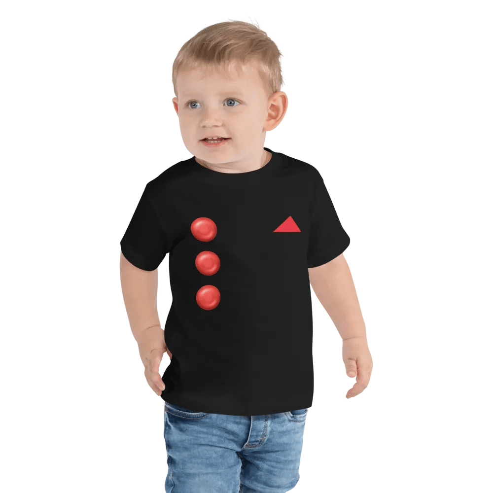 Red Button and Hankie Toddler T-Shirt product image (6)