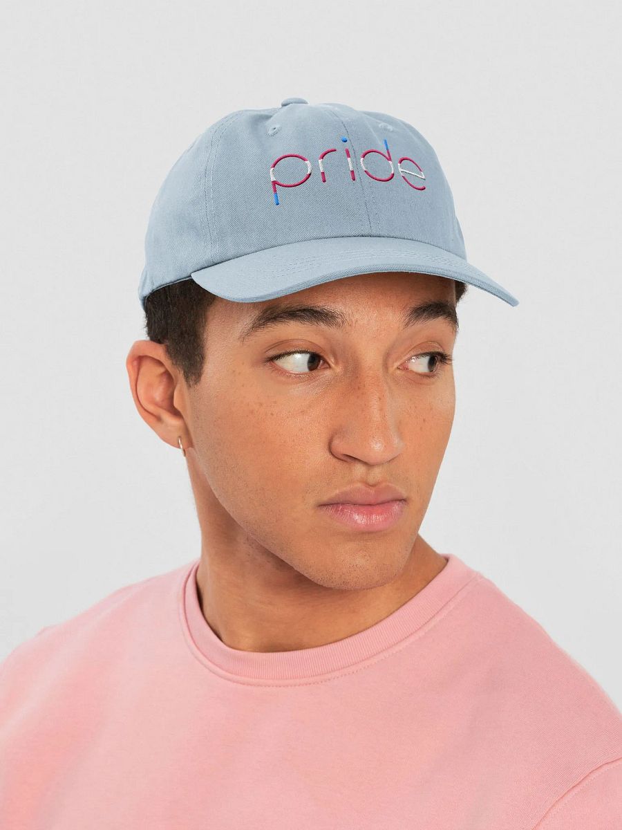 trans pride in lowercase - Embroidered Hat product image (6)