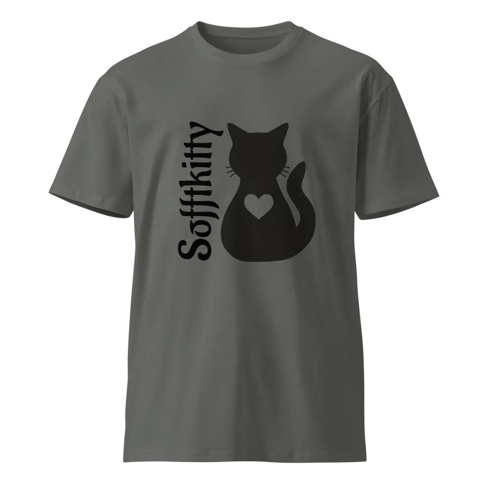 Sofftkitty Black Cat w/Heart product image (1)