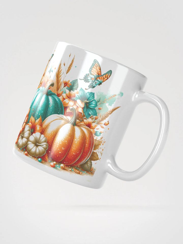 Autumn Bliss White Glossy Mug product image (4)