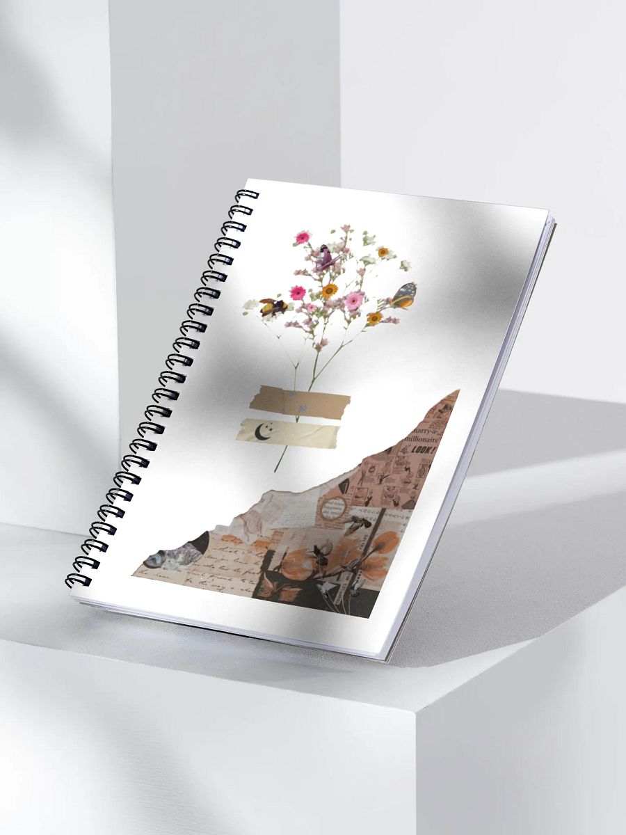 Celestial Blooms Spiral Notebook product image (1)