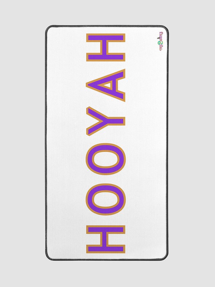 Hooyah Desk Mat (White) product image (2)