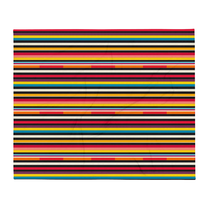 Stripes of Autism Blanket product image (2)