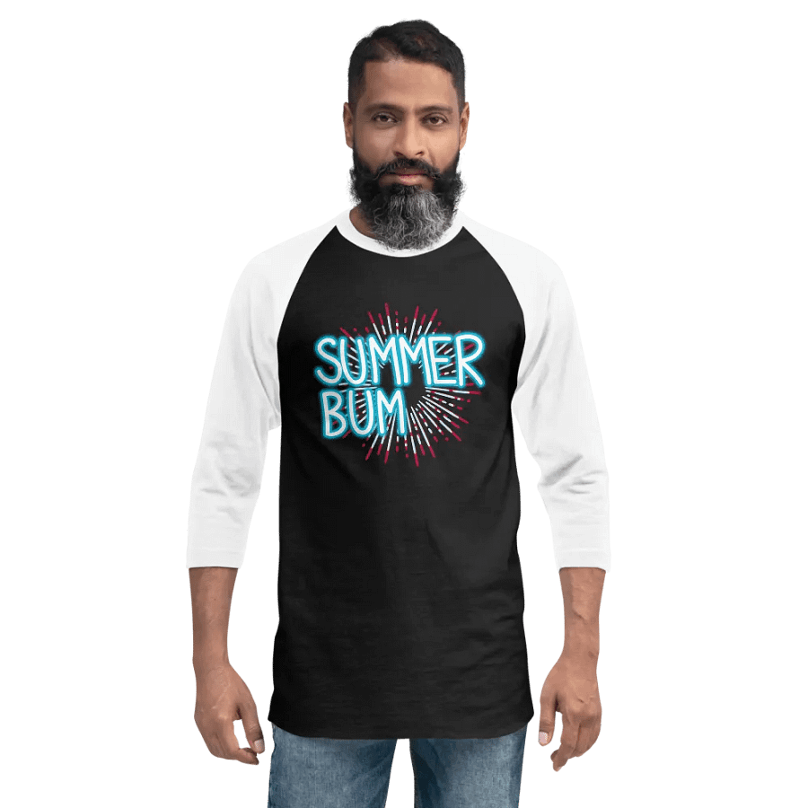 Summer Bum - Baseball Shirt product image (6)