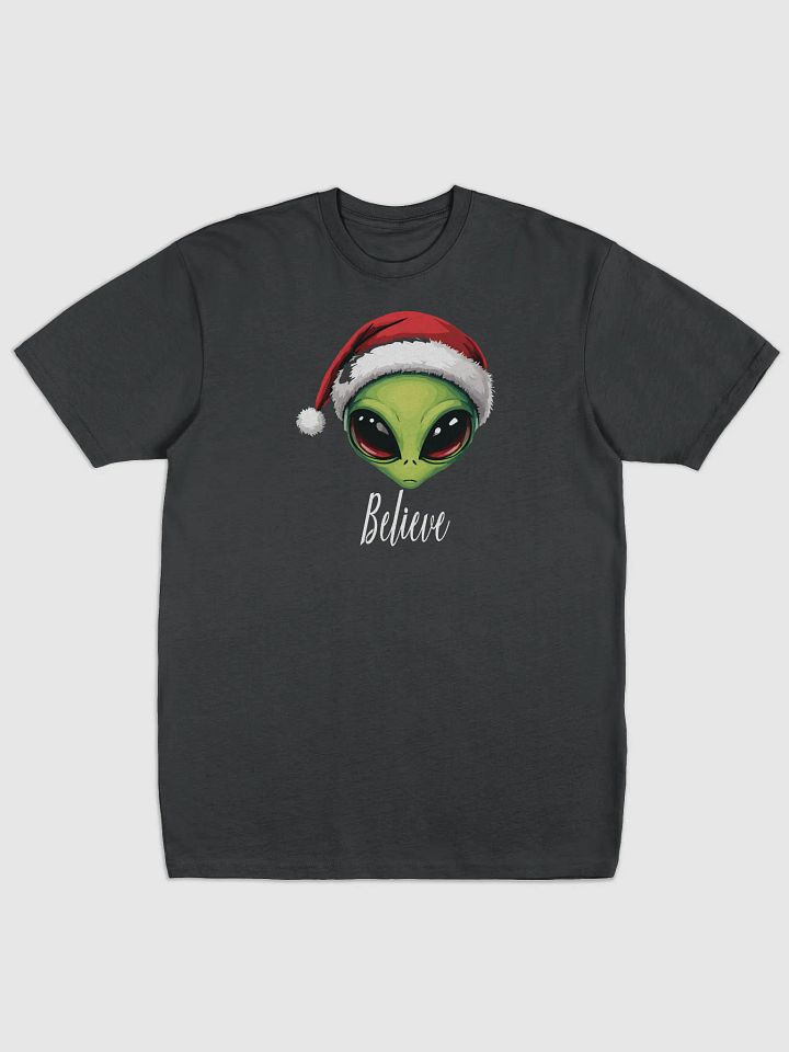 Alien Santa Xmas UFO Funny Christmas Men's Premium Tee product image (1)