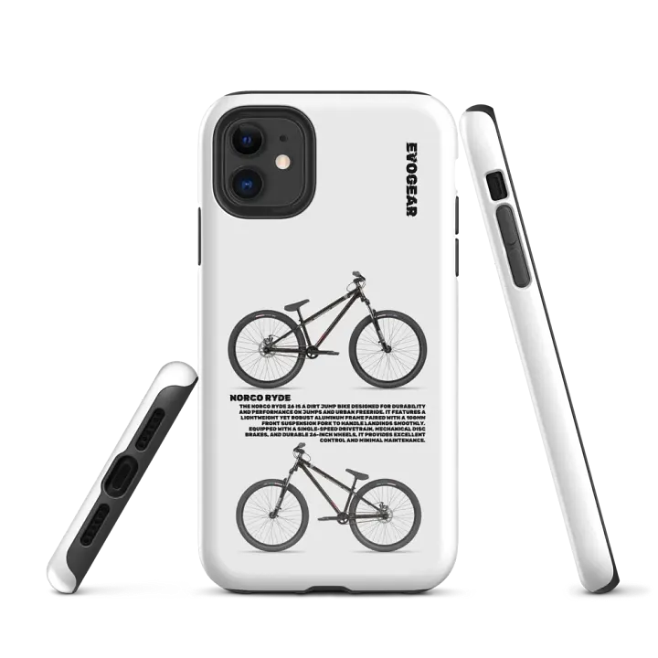 White Norco Ryde iPhone Case product image (1)