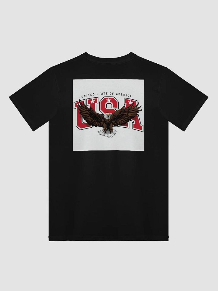 Unisex Premium T-Shirt Eagle Spreading Wings product image (2)