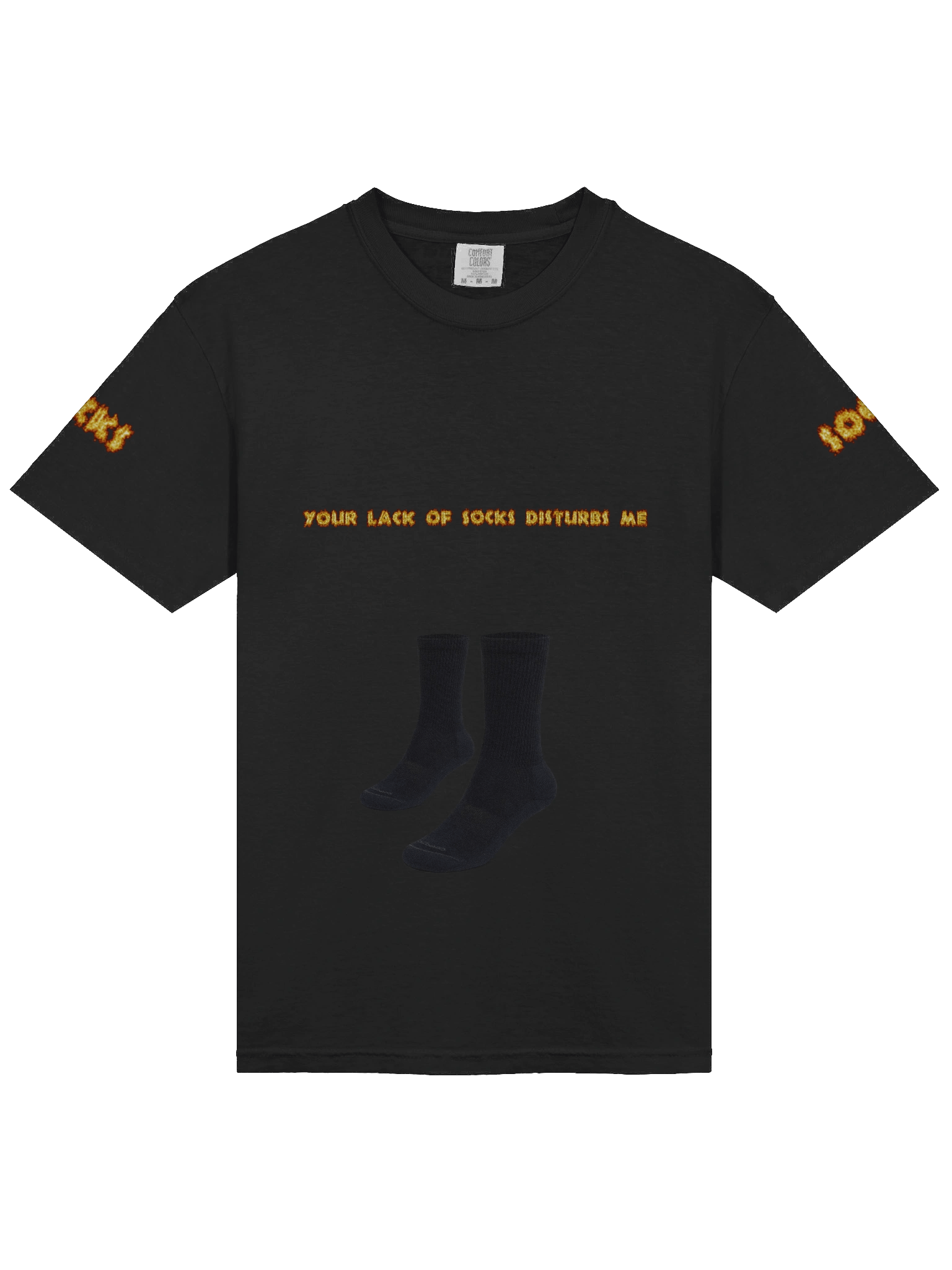 Your Lack of Socks Disturbs me T-shirt product image (9)
