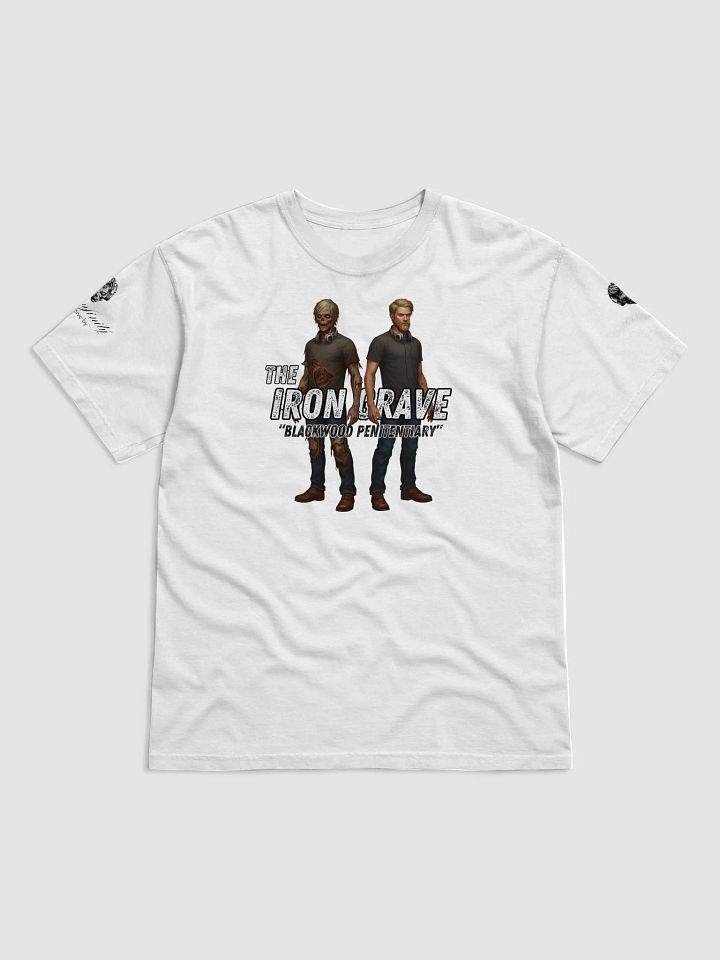 The Iron Grave - Blackwood Penitentiary - Nelsinfinity - White Logo T-Shirt product image (11)