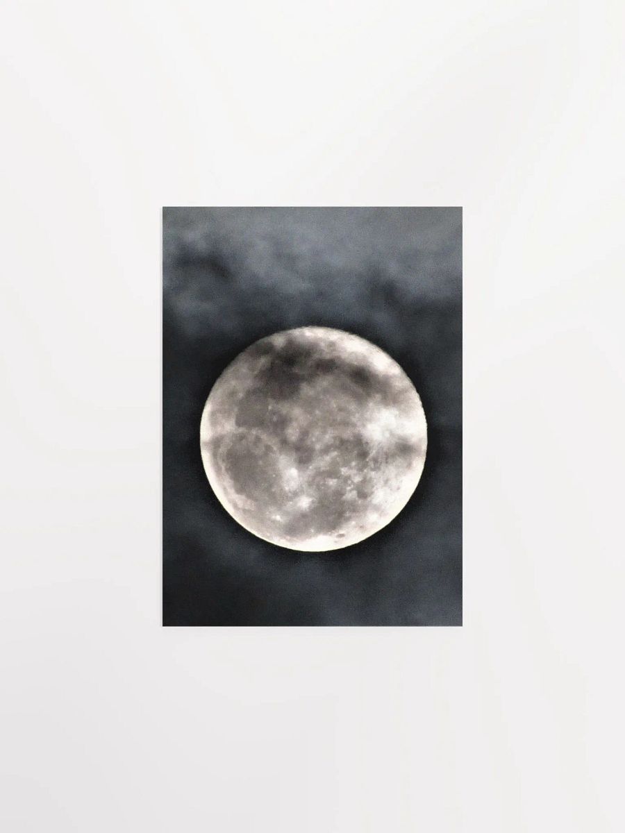 Clouds Passing Full Moon product image (12)