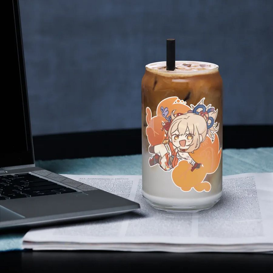 Yoimiya Can-Shaped Glass product image (33)