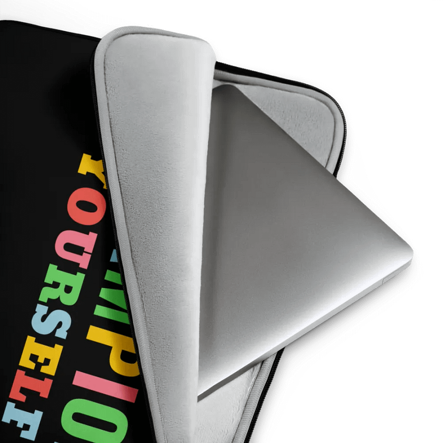 Champion Yourself Laptop Sleeve product image (3)