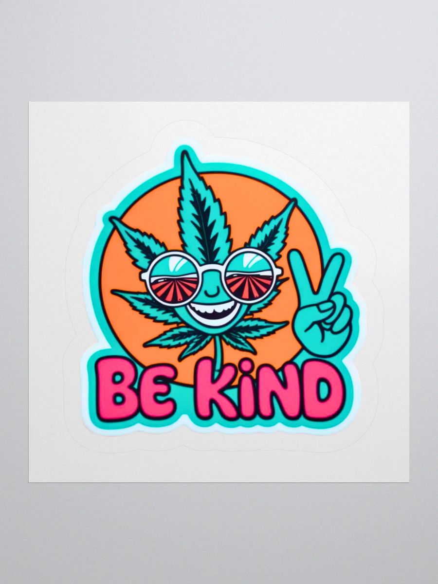 Peaceful Pot Leaf Sticker Set product image (1)