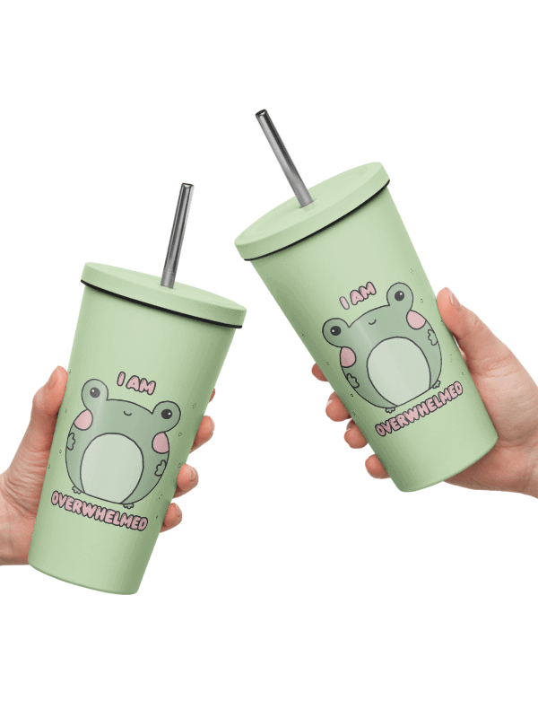 I Am Overwhelmed Insulated Tumbler product image (5)