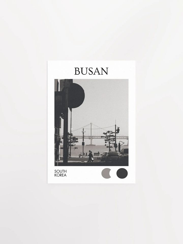 Streets of Busan - Black & White product image (1)