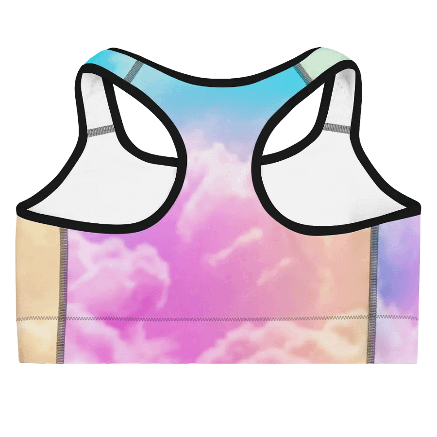 Blur cloud rainbow Design Sports Bra - V7 product image (9)