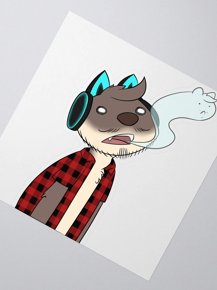 Otter Key Ghost (Sticker) product image (2)