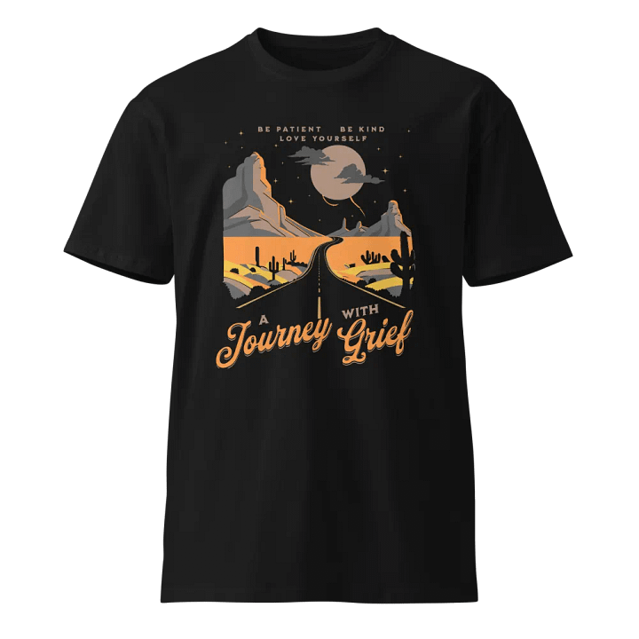 A Journey With Grief Black Tee product image (1)