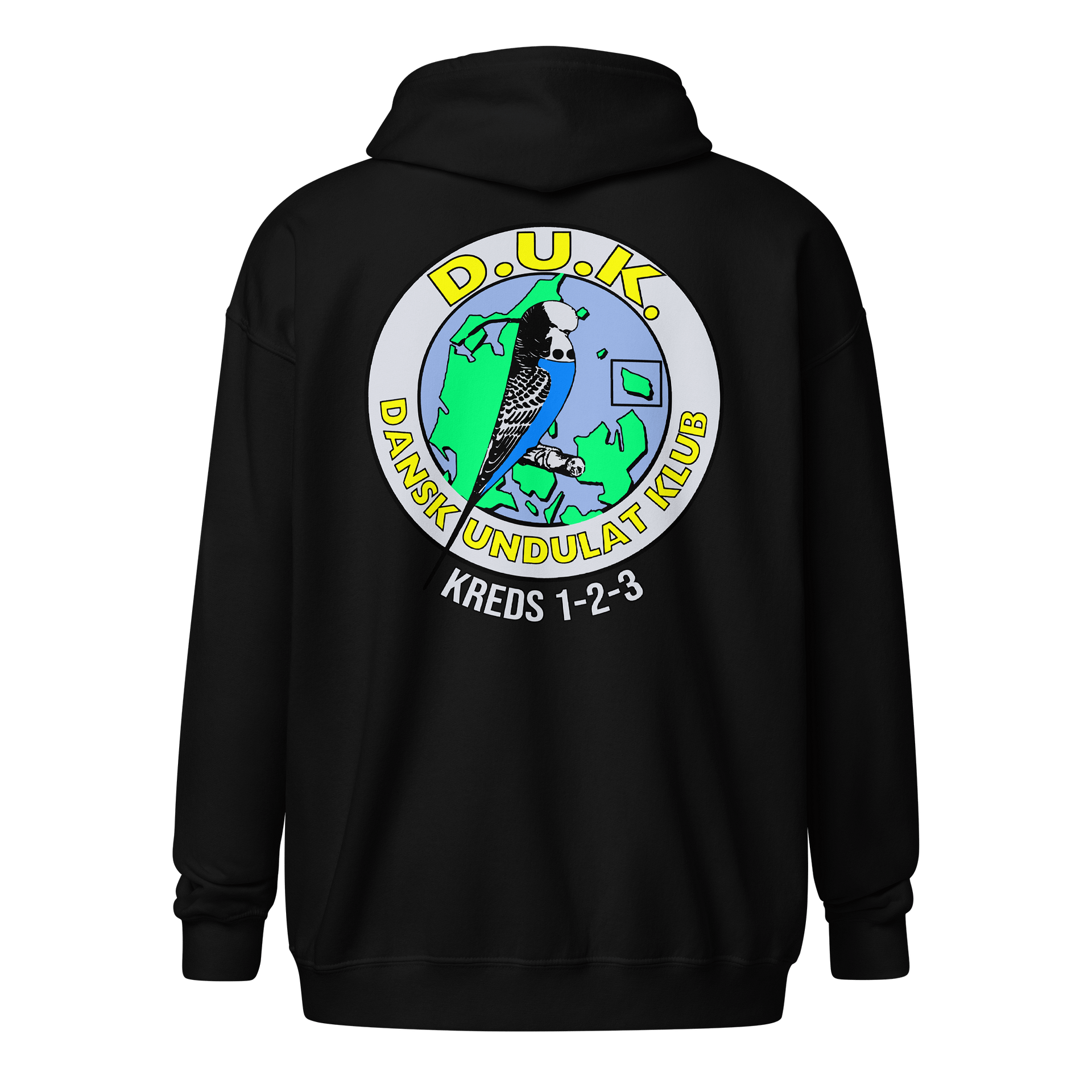 Dansk Undulat Klub - Zip Hoodie product image (7)