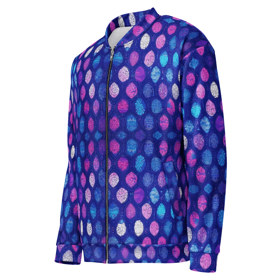 Symmetrical Splendor Bomber Jacket product image (7)